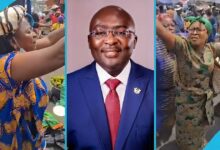 Photo of Adum Market Fire: Ghanaian Women Get Emotional As Dr Bawumia Visits Victims, Express Regret In Video