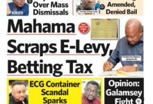 Photo of Newspaper Front Pages: Thursday April 3, 2025