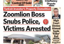 Photo of Newspaper Front Pages: Tuesday April 15, 2025