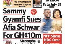 Photo of Newspaper Front Pages: Thursday, July 24, 2025