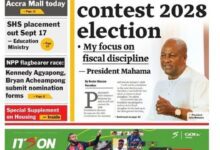 Photo of Newspaper Front Pages – Thursday, 28th August, 2025