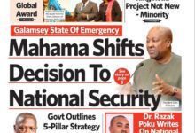 Photo of Newspaper Front Pages: Monday, 6th October, 2025