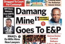 Photo of Newspaper Front Page: Wednesday 8th Apirl 2026