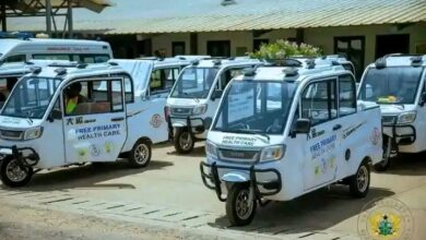 Photo of GHS: FPHC tricycles are for community health outreach, not hospital ambulances