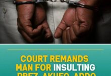 Photo of Court Remands Man For Insulting Fmr. Prez. Akuffo-Addo