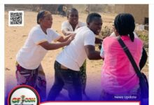Photo of “Man beaten by his four wives after he was caught cheating with another woman”