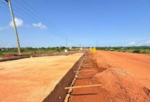 Photo of Contractor on Dzodze -Tokor Road Deploys Concrete on “The Big Push” Road Project at Segbe Aka Dam to Boost Durability