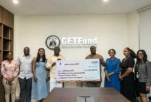 Photo of JOBerg Ghana gives GHS 2.25 million support to GETFund for School Project in Afife
