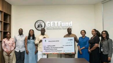 Photo of JOBerg Ghana gives GHS 2.25 million support to GETFund for School Project in Afife