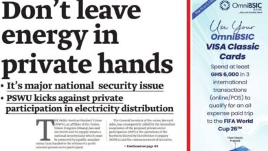 Photo of Newspaper Frontpages – Monday, 1st June, 2026