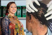 Photo of Adwoa Safo reportedly shot by unknown gunmen