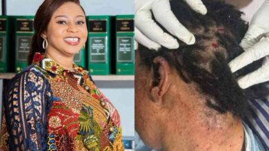 Photo of Adwoa Safo reportedly shot by unknown gunmen