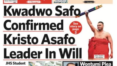 Photo of Newspaper Front Page: Tuesday 7 July 2026